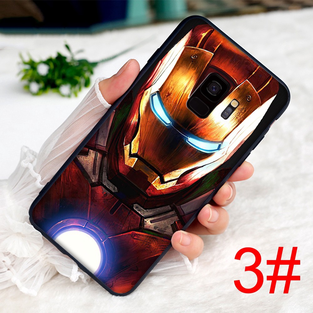 Ốp Lưng Mềm Phong Cách Iron Man Cho Samsung J2 Duo J5 Prime J4 Core J7 Pro