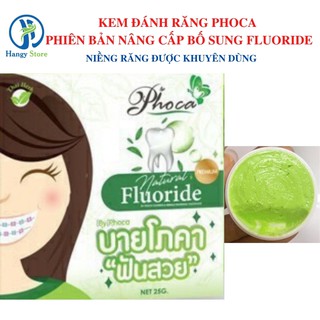 Kem đánh trắng răng phoca phiên bản mới chiết xuất từ thảo dược tự nhiên cam kết hàng chuẩn Thái Lan
