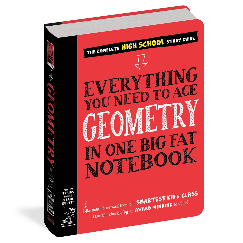 Sách Everything you need to ace Geometry, Sổ tay hình học - Á Châu Books
