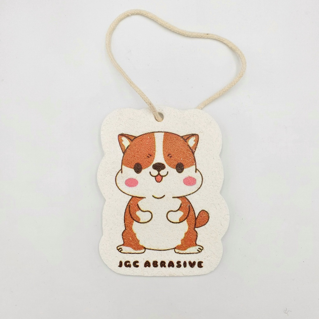 Miếng Bọt Biển In Hình Họa Tiết Dễ Thương ( Có Sẵn Dây Treo )