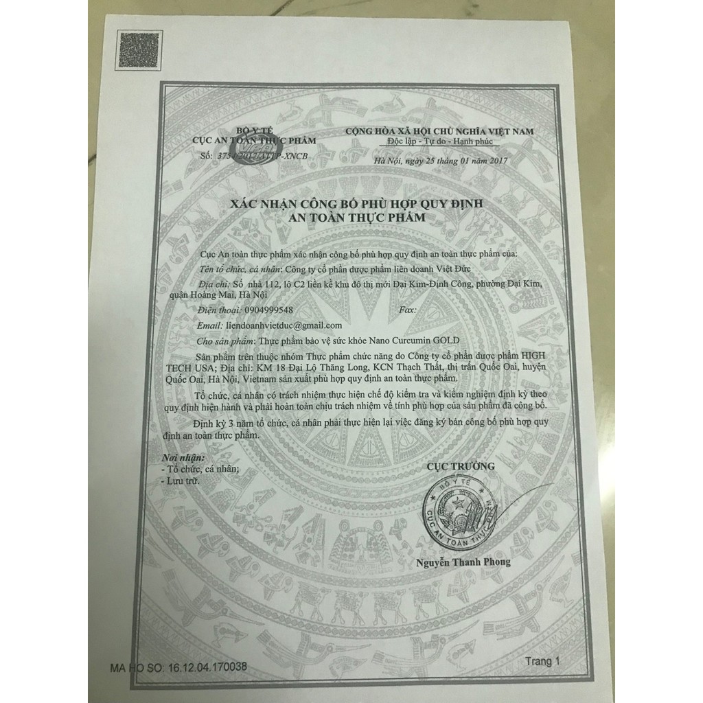 VIÊN UỐNG NANO CURCUMIN GOLD - HỖ TRỢ LÀM LÀNH VẾT THƯƠNG, TRÀO NGƯỢC THỰC QUẢN