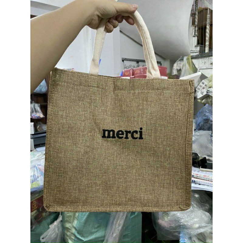 Túi Cói Merci Phong Cách Vintage Siêu Hót 2019