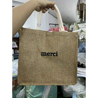 Túi cói merci phong cách vintage siêu hót 2019