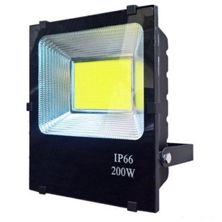 Đèn pha led mỏng 200w cob ánh sáng trắng,vàng..