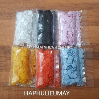 Cúc bấm nhựa T3 ( 50 cúc )