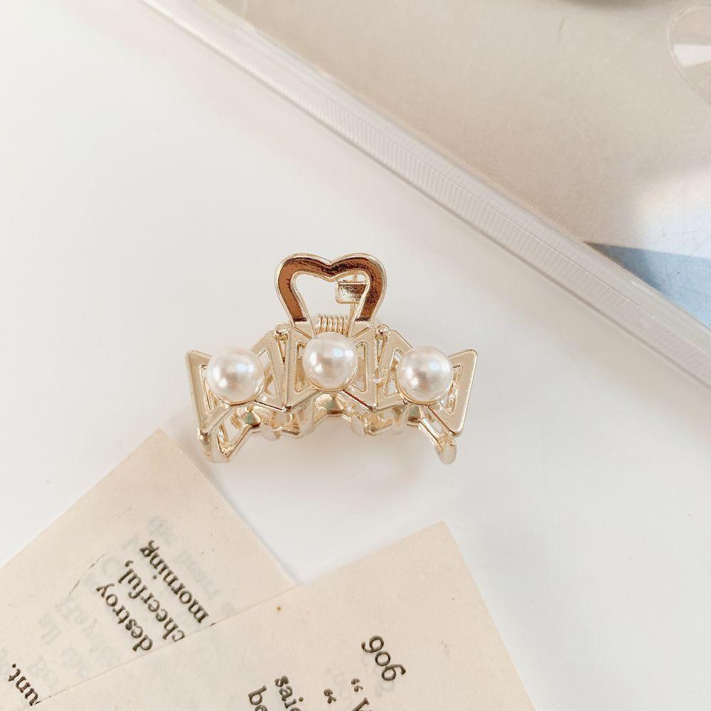 Kẹp Tóc Đuôi Ngựa Hình Học Phong Cách Hàn Quốc Thanh Lịch Cho Nữ