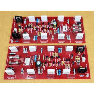 Mạch Công Suất 16 Sò Sanken LOW VOL Trở Đứng Phíp Sợi Thủy Tinh