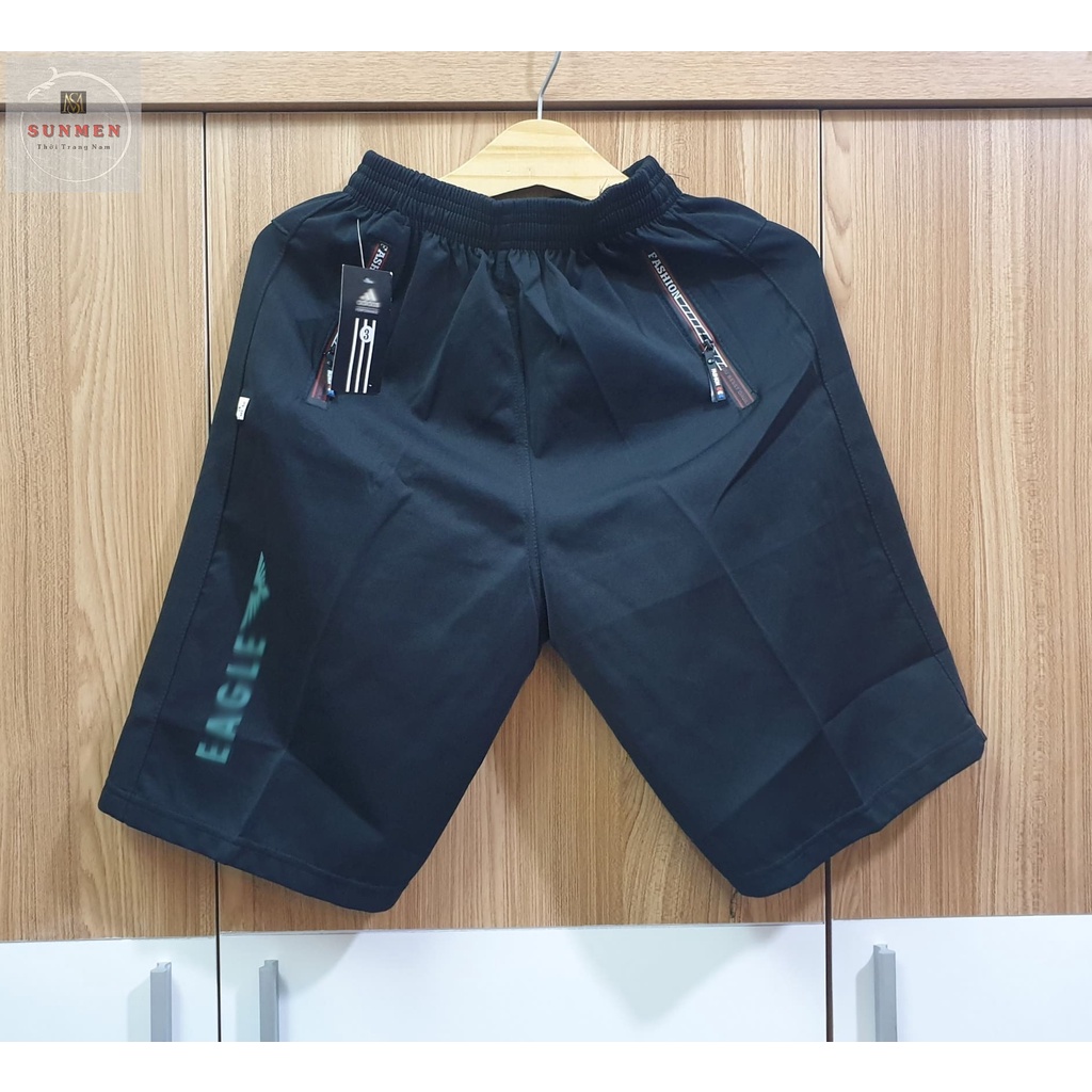 [HCM] Quần Đùi Thể Thao Nam Cao Cấp Năng Động Thun Co Giãn 4 Chiều SUNMEN Đủ Size Từ 45 - 85kg
