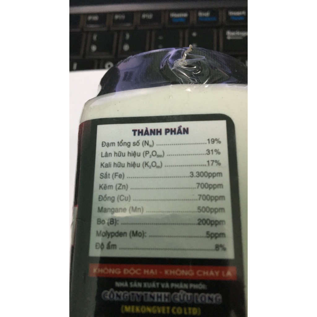 Phân bón NPK orchid Food 19-31-17 lọ 283gr