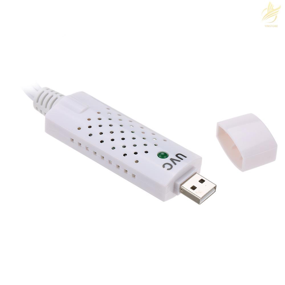 Card tiếp hợp ghi hình thu âm USB 2.0 DVR kết nối camera an ninh dành cho máy tính PC/laptop