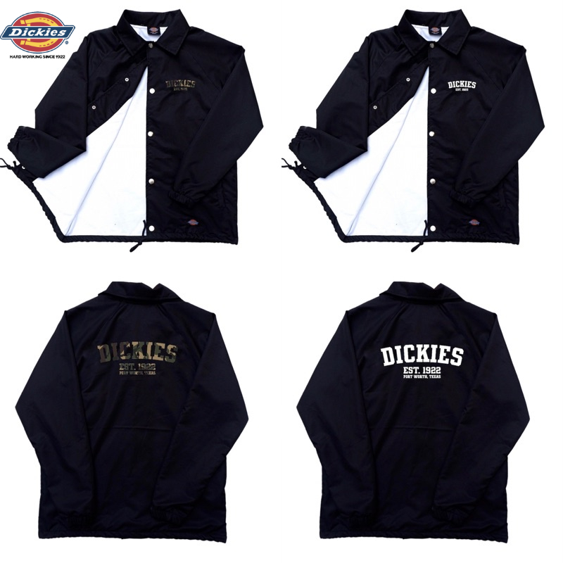 - Áo khoác Dickies 2 lớp gió-nỉ cho Nam/nữ