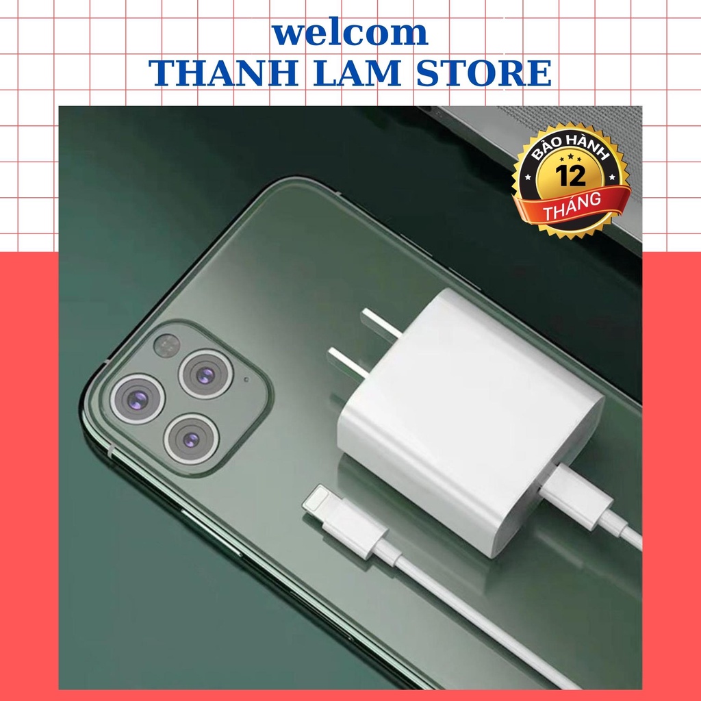 Sạc IP,Sạc nhanh IP20W US-Sử dụng cho IP12/12ProMax/11/11ProMax/XR/X/XSMax/8/8Plus