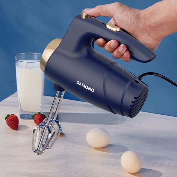 [Quà tặng] Máy đánh trứng SAMONO SW-THMB cao cấp Electric Hand Mixer chinh phục mọi món bánh ngon - Nhập khẩu chính hãng