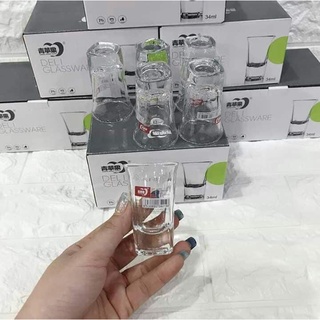 6 chén uống rượu - ly cốc thủy tinh
