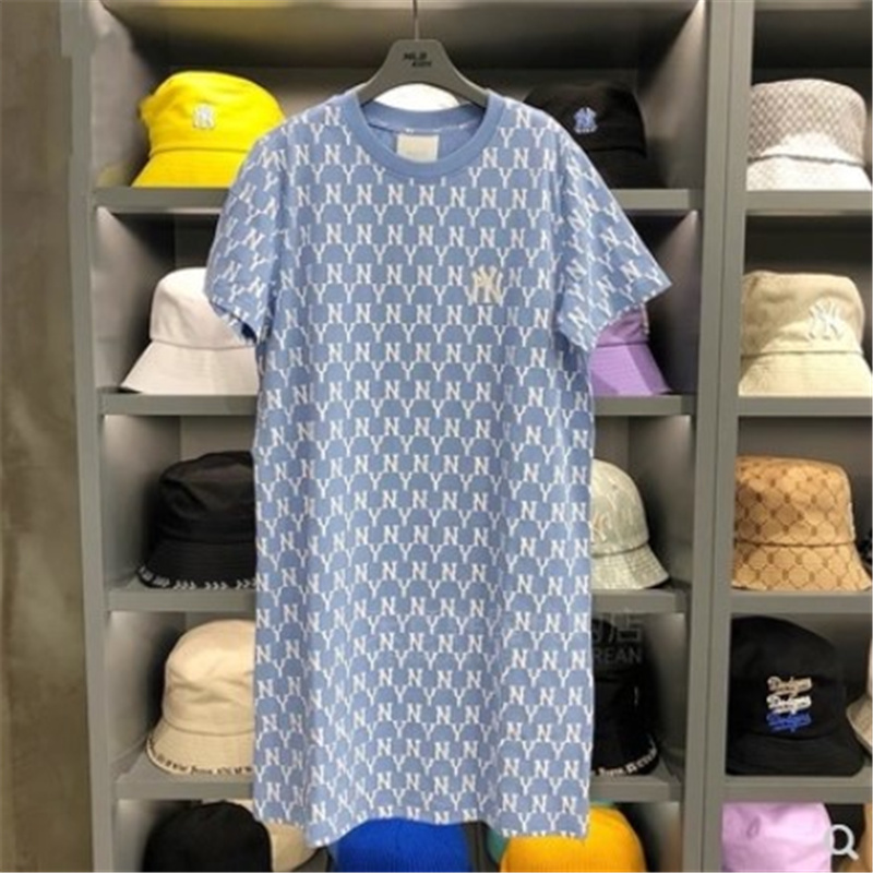 MLB Đầm Cotton Cổ Tròn Dáng Rộng Thời Trang Xuân Hè Dành Cho Nữ | BigBuy360 - bigbuy360.vn