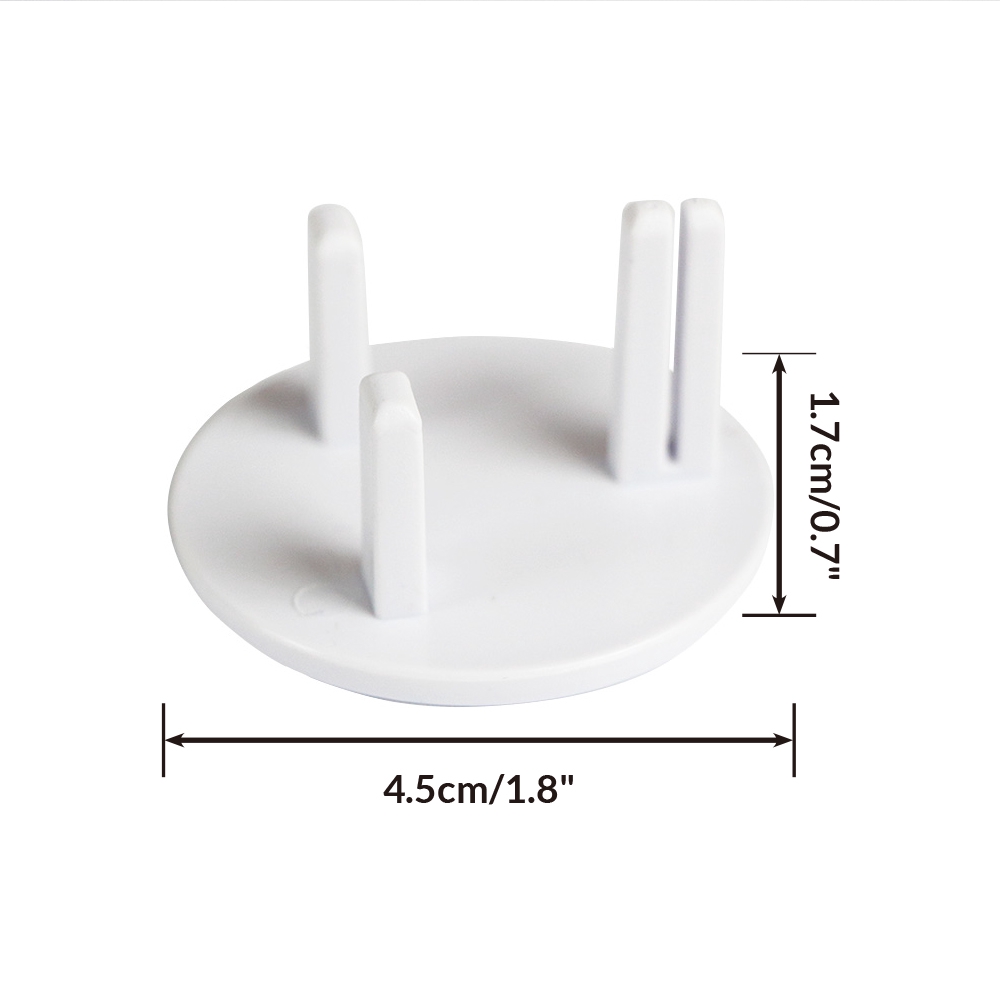 Nút nhựa bịt ổ cắm điện bảo vệ an toàn cho trẻ em thiết kế chuẩn Anh Quốc