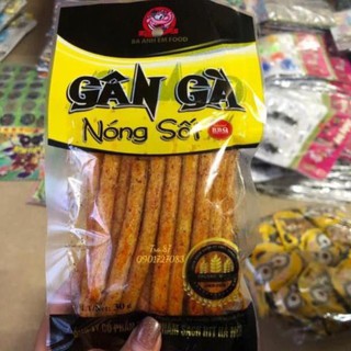 Sỉ 1 gói snack gân gà nóng sốt dai ngon