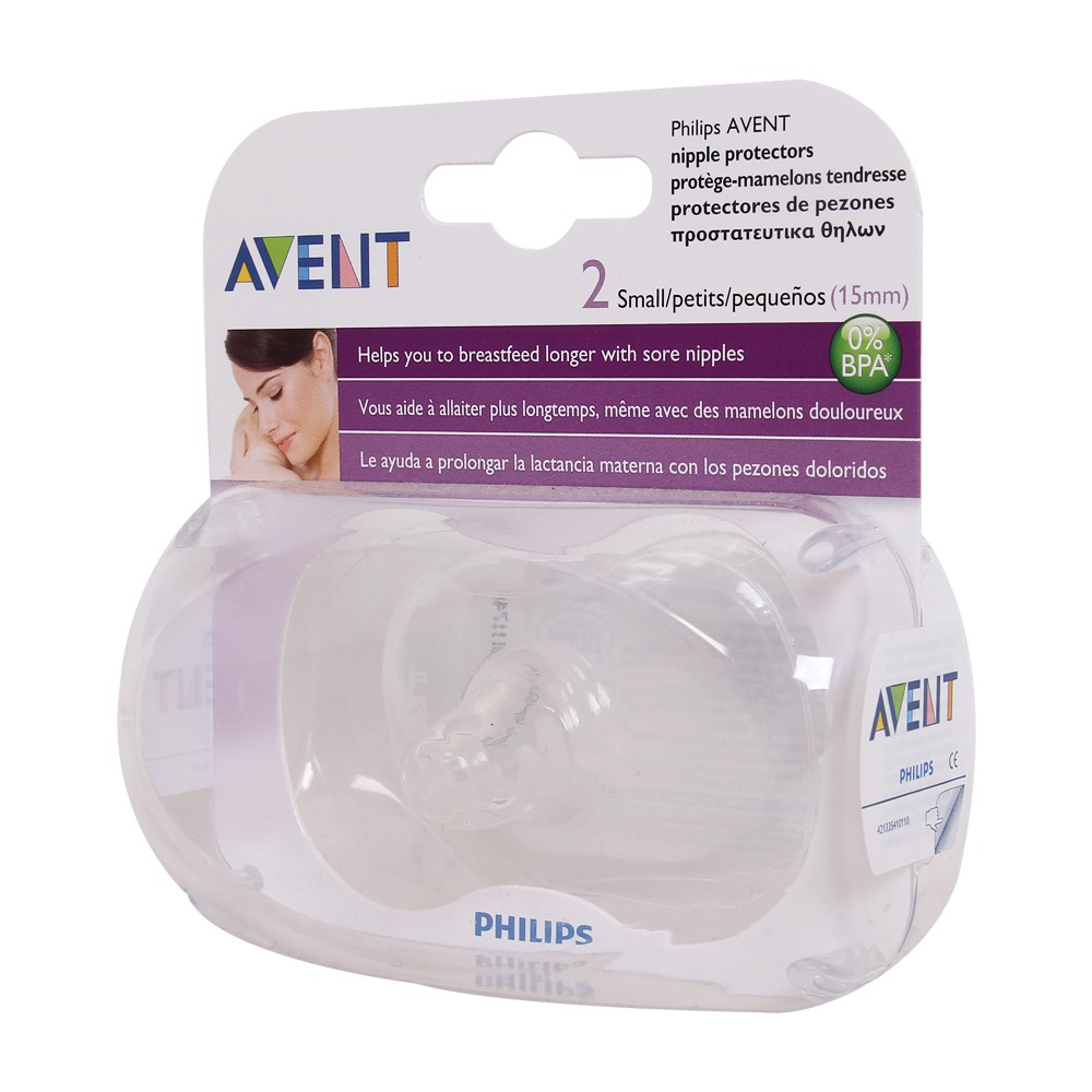 Bộ 2 núm trợ ty Philips Avent 15mm và 21mm