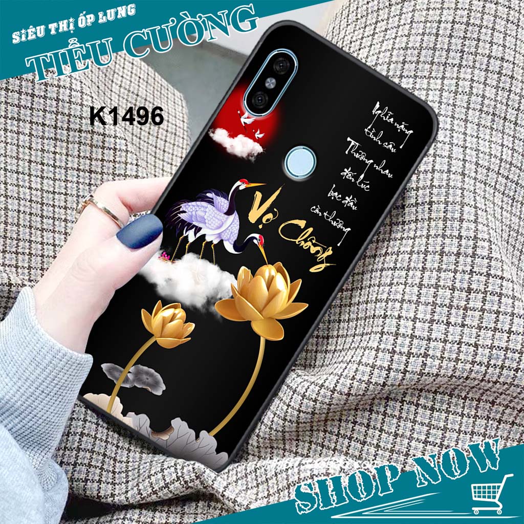 Ốp Xiaomi REDMI NOTE 5 / 5 PRO in hình thời trang thư pháp RẺ BỀN ĐẸP