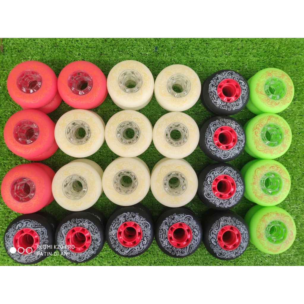 Combo 8 bánh Slide Rồng Cho Giày Patin 76mm,  Hàng chất lượng cao, anh em choi qua đều biết