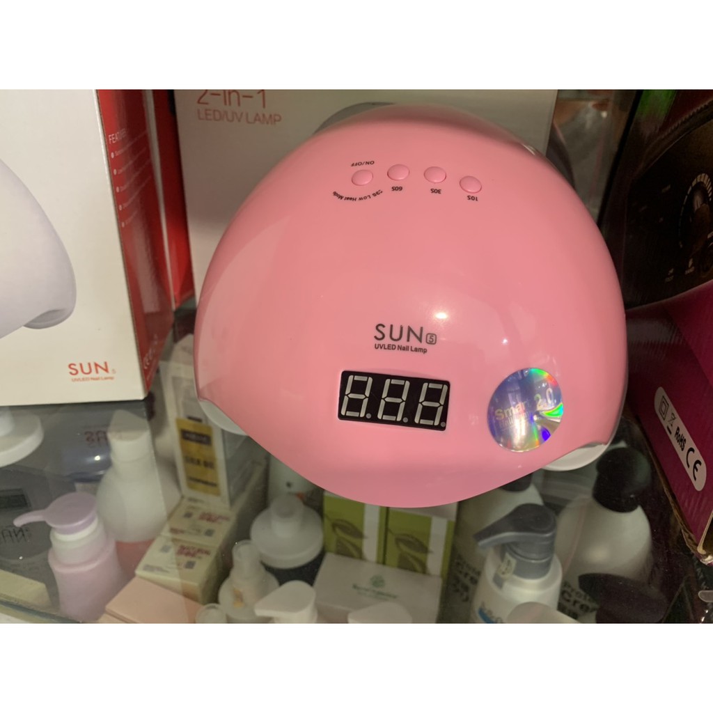 Máy hơ Gel Sun 5 Chính Hãng 48W/ UV/LED Có Bảo Hành