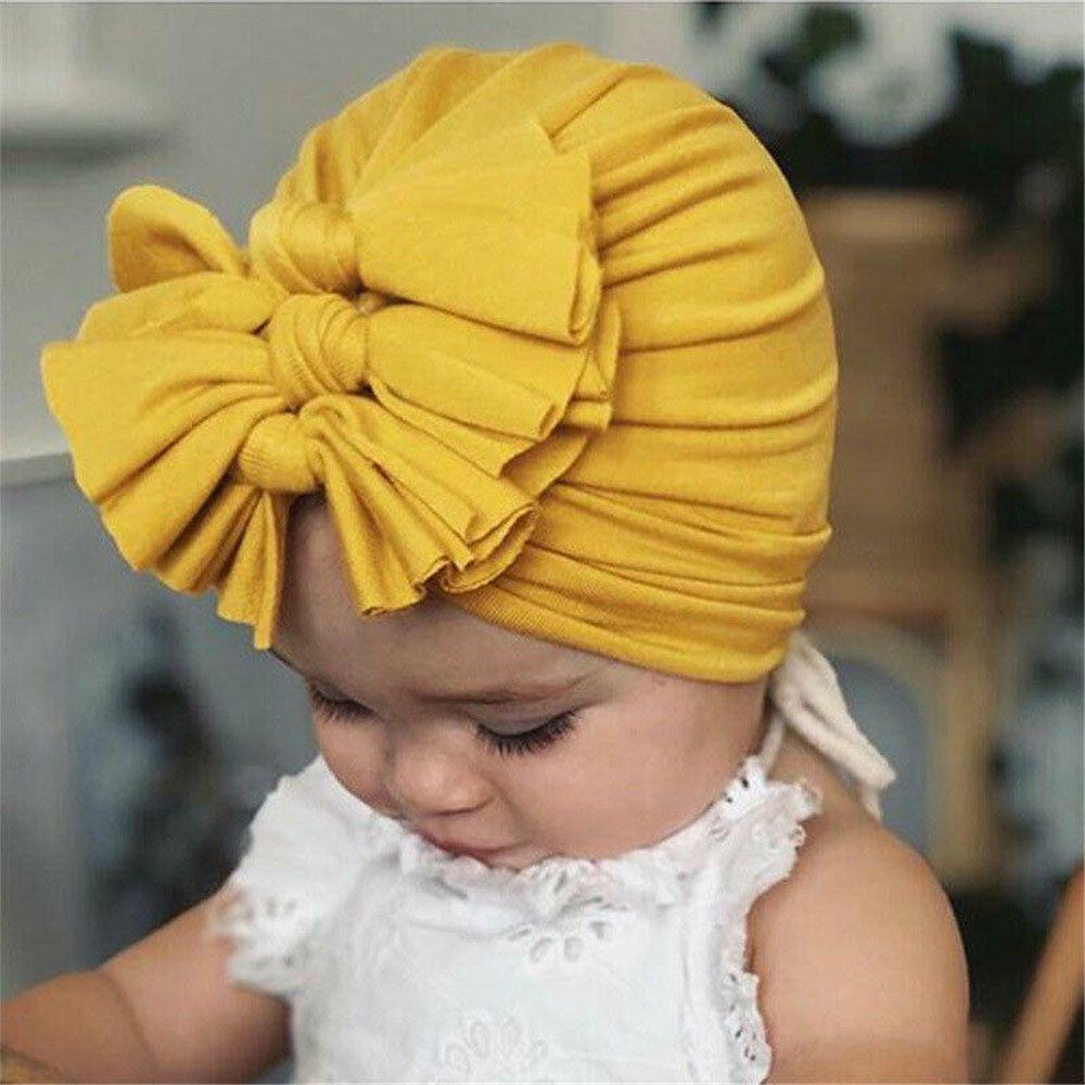 MAG Khăn Turban Mềm Mại Cho Trẻ Sơ Sinh