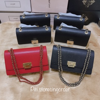 [PITI.STORESINGORDER] Túi đeo chéo dây xích cnk chính hãng CK2-20840078