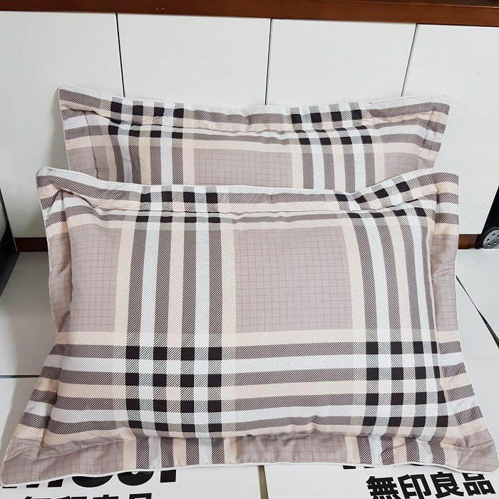 Set 2 vỏ gối cotton chần bông (45*65cm)