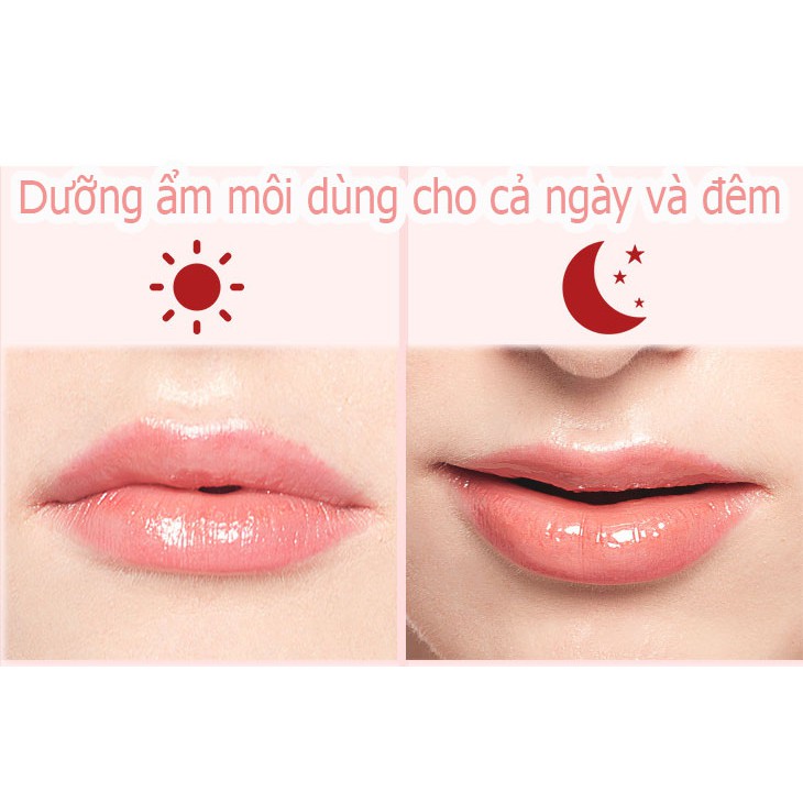 [RẺ VÔ ĐỊCH] Hộp 20 miếng mặt nạ dưỡng môi hồng, thâm môi Cherry Collagen Bioqua