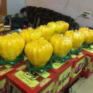 Combo Nến phật thủ, nến hoa sen về rồi ạ. Quả to, đẹp lắm, có hộp đựng.
Giá:100k