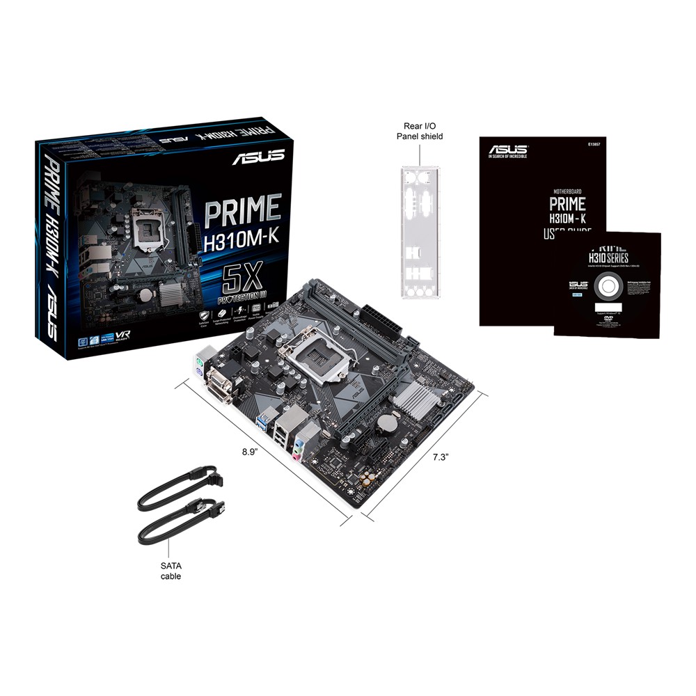 Bo mạch chủ Main ASUS PRIME H310M-K R2.0 - Hàng chính hãng - Bảo hành 36 Tháng
