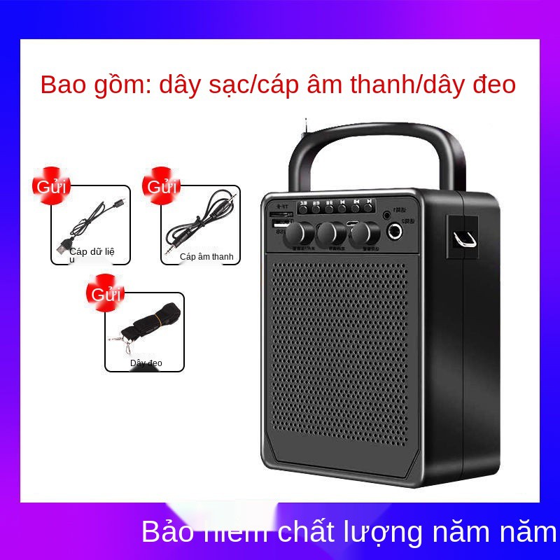 Loa bluetooth có micro, nhỏ không dây, âm thanh karaoke lớn, hát tại nhà, mini nhỏ, lượng lớn