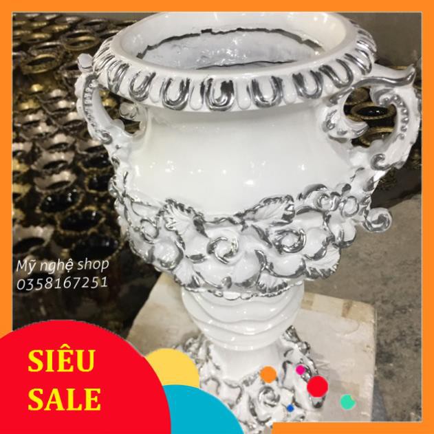 Bình hoa composite chân hoa