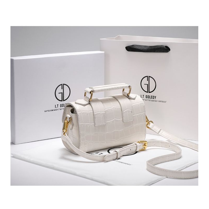 Túi Đeo Chéo  Nữ Hàng Hiệu I.T GOLEDY HONGKONG da thật hàng chính hãng