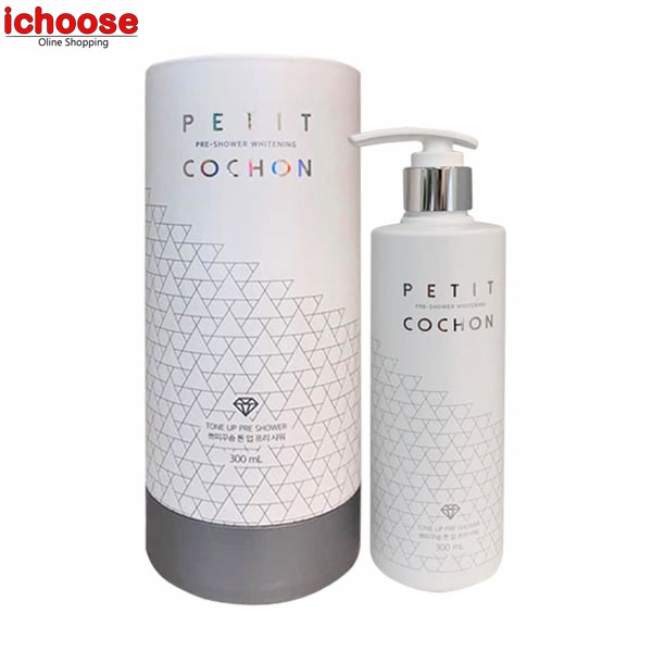 Sữa tắm ủ trắng hương nước hoa Petit Cochon 300ml Hàn Quốc giúp da trắng sáng mịn màng cùng hương nước hoa quyến rũ