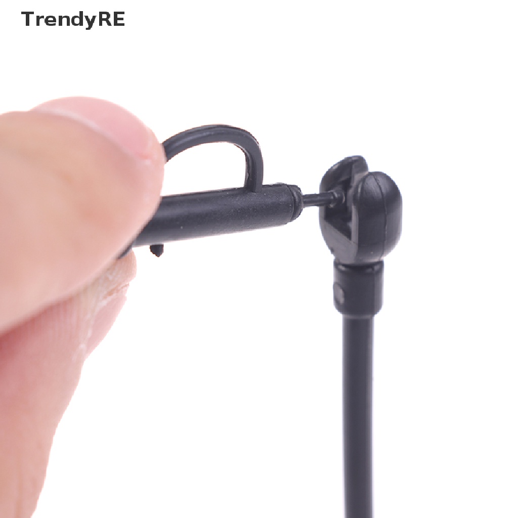 Trendy Cute Mini Plastic Microphone Model Dollhouse Miniature Furniture Accessories RE