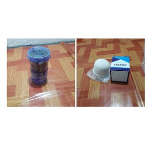 Combo cục lọc than, cục lọc sứ sử dụng cho bình lọc nước nhựa-LTHVN5T-LS01-