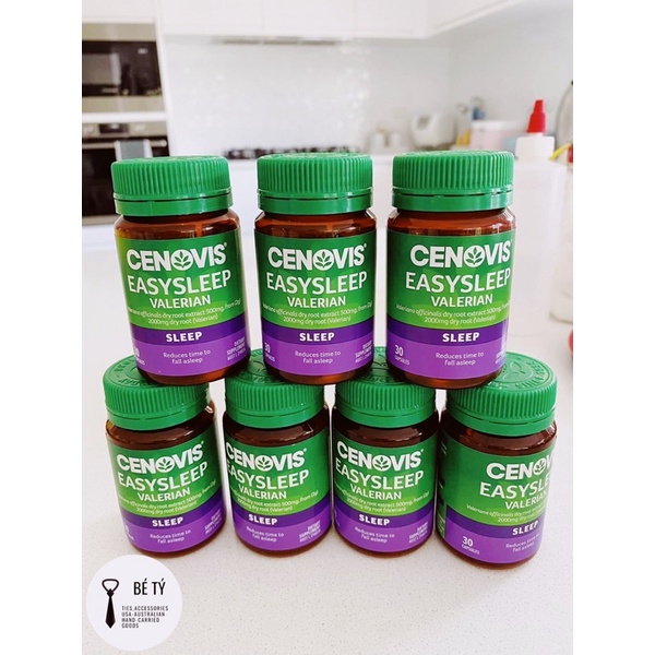 Viên uống giúp ngủ ngon Cenovis Easy Sleep Valerian 2000 30 viên