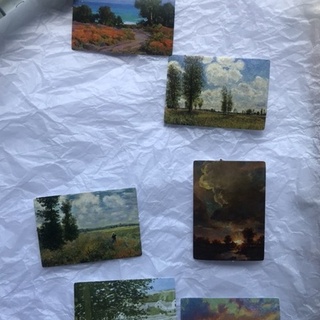 Set 22 sticker phong cảnh