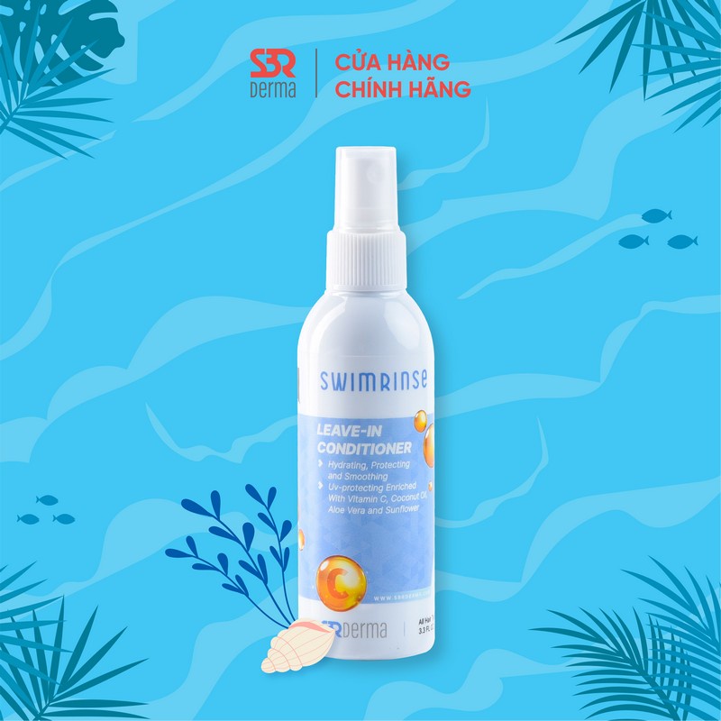 Bộ Dầu Gội và Dầu Xả SwimRinse Chuyên Cho Bơi Lội và Tắm Biển