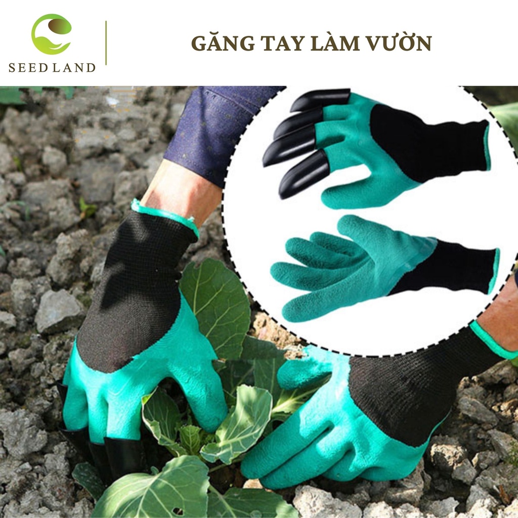 Găng tay làm vườn thông minh - găng tay đa năng chuyên dụng