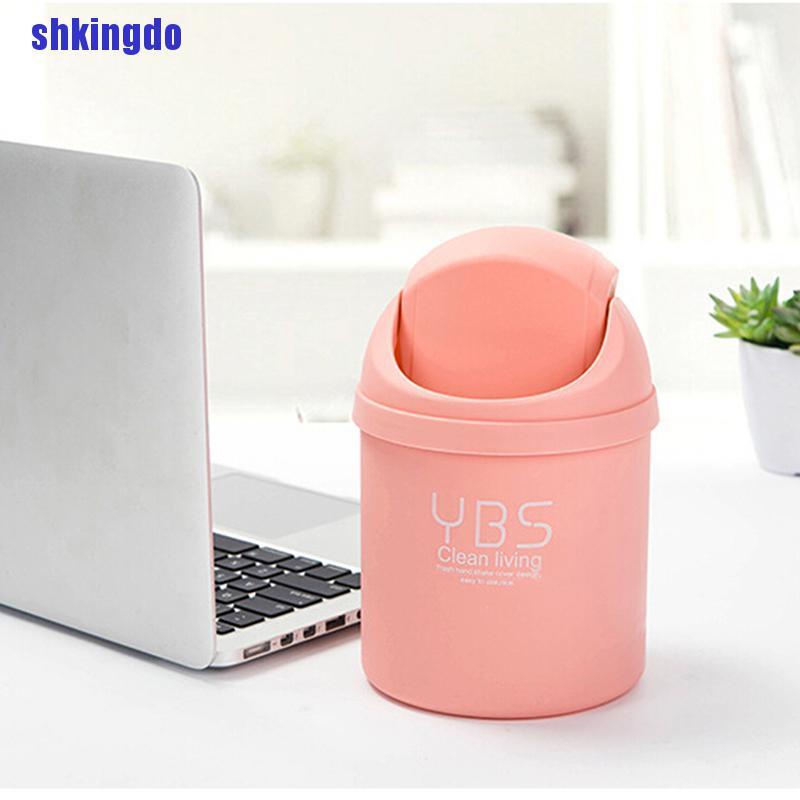 Thùng rác cỡ nhỏ để bàn văn phòng dễ thương
