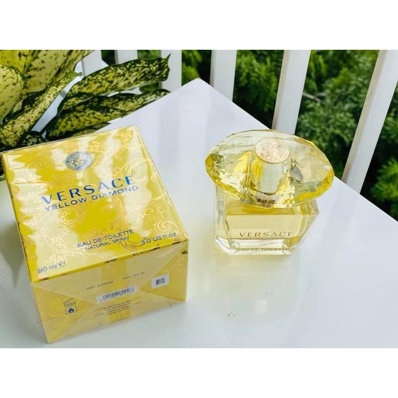 Nước hoa nữ Versace Yellow Diamond EDT 90ml