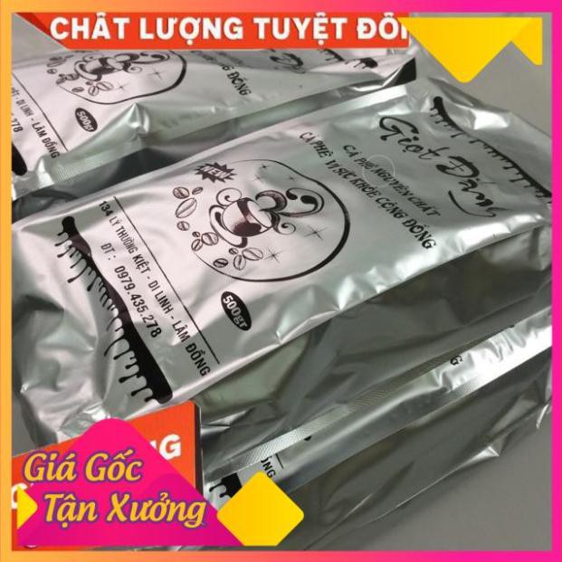 [Giá Gốc] 1Kg Cà Phê nguyên chất từ Tây Nguyên thương hiệu Giọt Đắng (Cà phê nguyên chất,cà phê vì sức khoẻ cộng đồng)