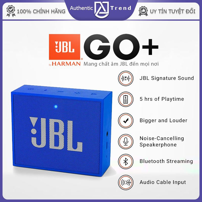 Loa Bluetooth JBL Go Plus ( GO+ ) Chính Hãng PGI Phân Phối - Chất âm JBL đặc trưng - Tích hợp Micro đàm thoại