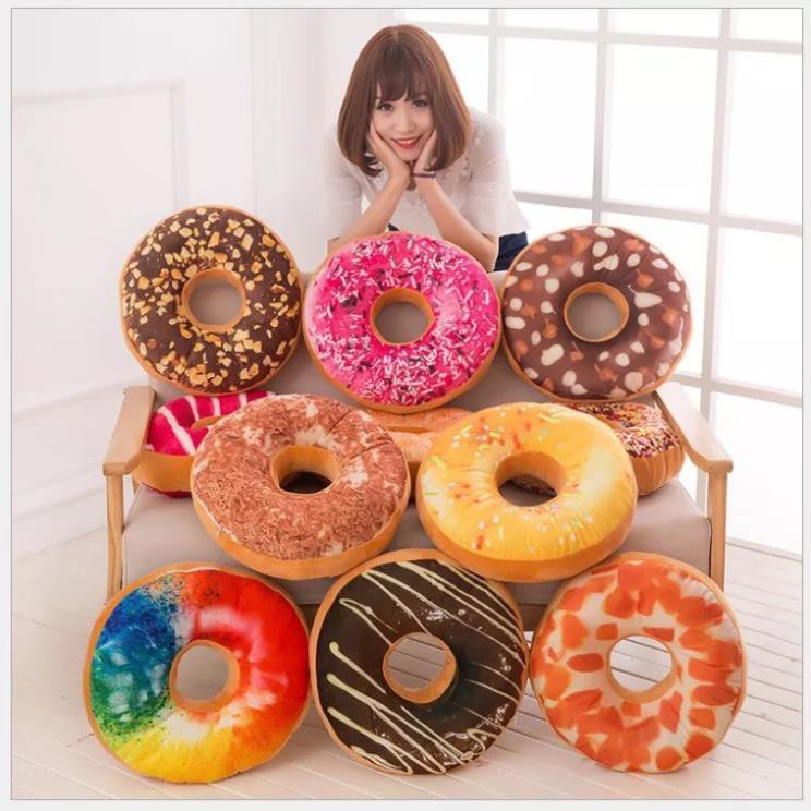 GỐI XUẤT NHẬT CAO CẤP_Gối ôm hình bánh donut