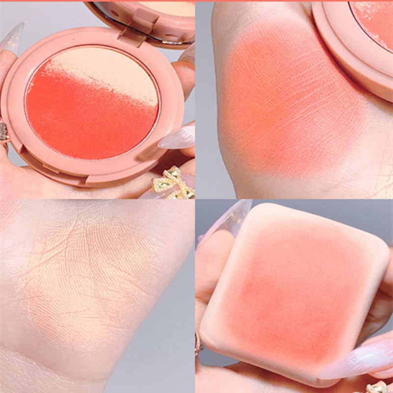 COD Phấn Má Hồng Phong Cách Hàn Quốc Tông Lì Và Nhũ 4 Màu Tùy Chọn 5.8g Ready Stock | BigBuy360 - bigbuy360.vn