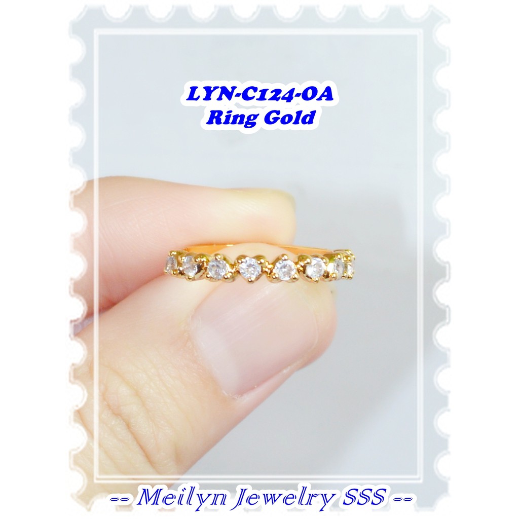 Nhẫn Mạ Vàng 18k Lyn-C124-Oa Kitty