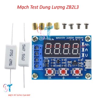 Mạch Kiểm Tra Dung Lượng ZB2L3 Cho Pin 18650 1.2 – 12V