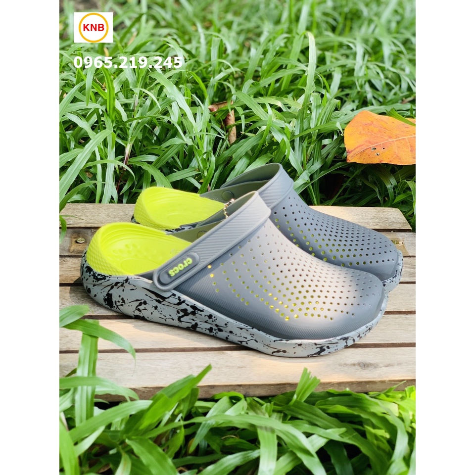 Dép sục cross literide camo nam nữ mẫu mới -FREESHIP + Hàng loại 1- Dép Quai Ngang Nam Nữ bít đầu đế vẩy sơn lót vàng